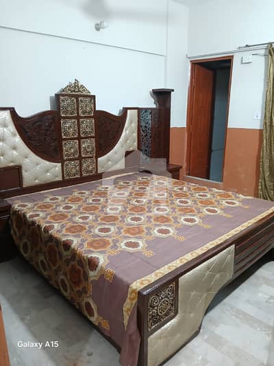 Flat For Rent. Furnished Flat Available. Near Johar-Mor Karachi