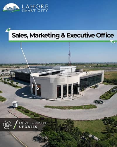10 Marla Cornor Plot Sector C Overseas Central Available For Sale Lahore Smart City