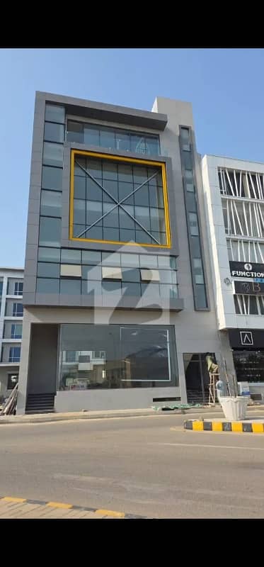 Main Zulfiqar Avenue 200 Square Yards Building For Rent Ground Basement And 4 Office Floors