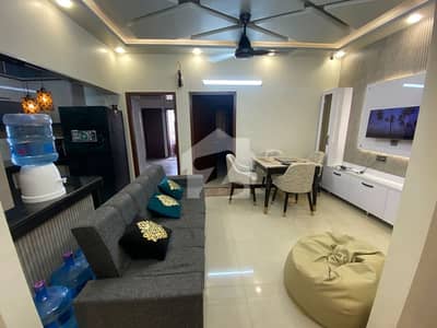 Renovated 2 Bed DD Apartment Available For Sale In Gulistan E Johar Block 13 Renovated 2 Bed DD Apartment Available For Sale In Gulistan E Johar Block 13