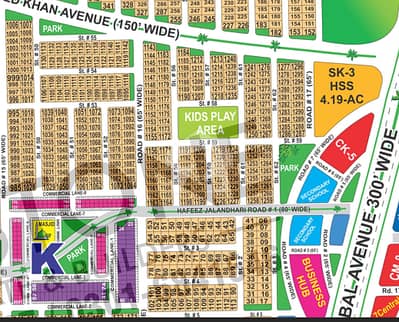 Spacious 1 Kanal Plot Build Your Luxurious Lifestyle Plot Sector K in DHA MULTAN PHASE- 1