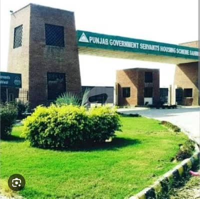 پنجاب گورنمنٹ سرونٹ ہاؤسنگ سکیم ساہیوال میں 10 مرلہ رہائشی پلاٹ 87.0 لاکھ میں برائے فروخت۔