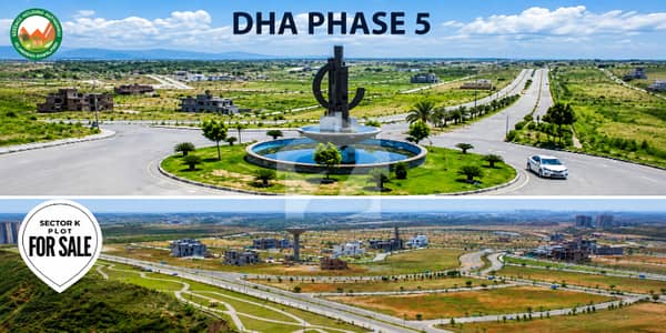 2 Kanal Corner Plot | Sector K, DHA Phase 5, Islamabad