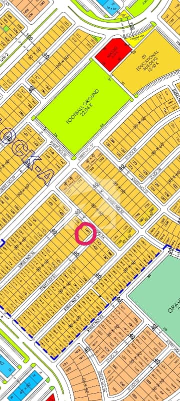 8 Marla Plot A Block Solid Land