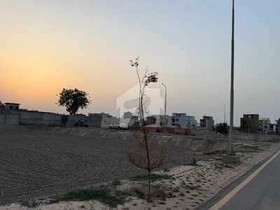Prime Location 6 Marla Commercial Plot For Sale - Tulip Extension