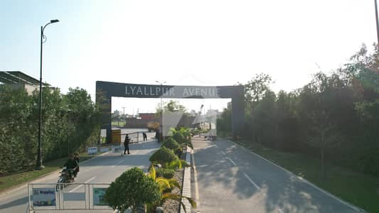3.3 Marla Plot For Sale In Lyallpur Avenue