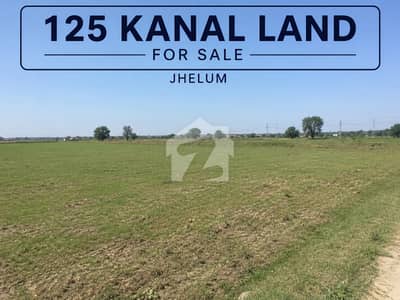 125 Kanal Agricultural Land For SALE ON PIND DADAN ROAD