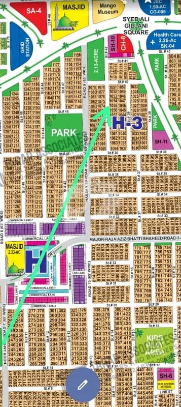 DHA Multan Good Location Plot For Sale
