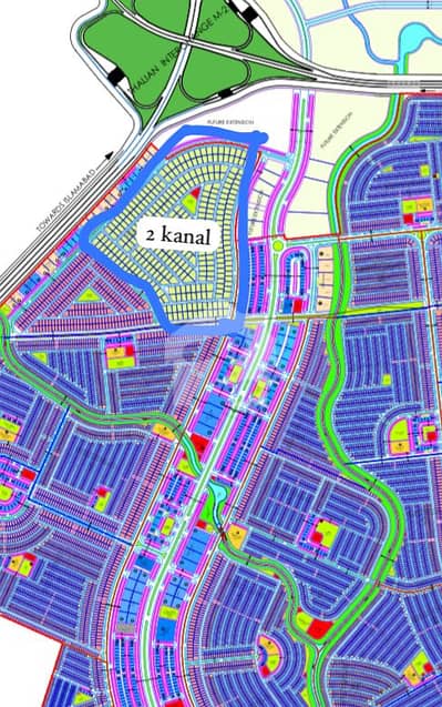 40 Marla Balloted Plot Sector P Top Location Touch To Airport Interchange Faisal Town Phase 2 Only Rs. 1.84 Crore