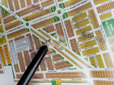 5.5 MARLA Two Side Open Plot Available For Sale In Block EE Citi Housing Gujranwala