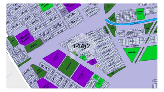 6-Marla corner (25x60)1500 Sq. Ft/167 Sq. Yd) Possession Plot Available For Sale In CDA Sector I-14/2 One Of The Most Beautiful Location In Islamabad Demand 1.6 Crore