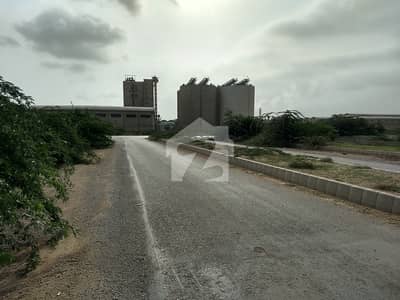 2 ACRE INDUSTRIAL PLOT AVAILABLE FOR SALE SITUATED IN EASTERN ZONE PORT QASIM
