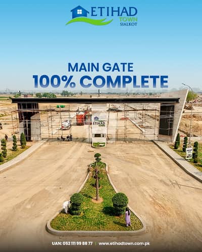 Urgent Sale Etihad Town Sialkot Plots | Limited Files | Installment Plan Available