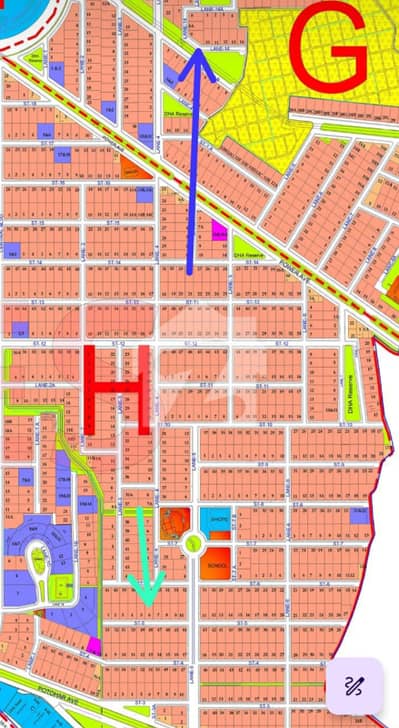 1 Kanal Corner Residential Plot for Sale DHA Phase 2, Sector G, Islamabad.