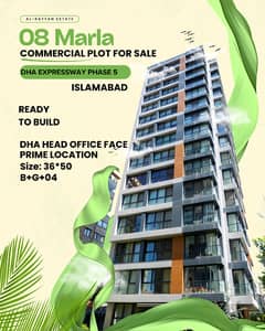 08 Marla Commercial Plot On Dha Expressway C-01, DHA Phase 5, Islamabad