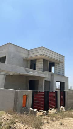 500 Square Yards Gray Structure Villa Available For Sale In Precinct 04 BAHRIA TOWN KARACHI