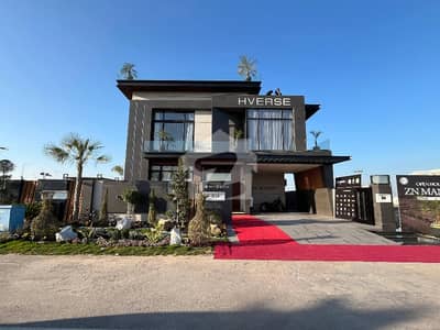DHA Multan _M Sector   3 Kanal Fully Furnished House For Sale  Double-Height TV Lounge Grand & airy ground floor lounge
