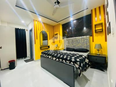 1 Bedroom Luxury Furniture Apartment For Rent Family Building In Bahria Town Phase 8