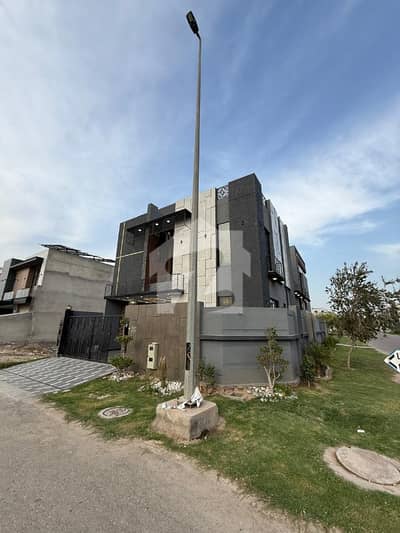 Royal Orchard Multan   10 Marla Corner and park facing Double story fully Ultra full luxurious house for sale in royal Orchid Multan