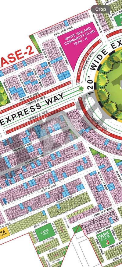 8 Marla Residential Plot For Sale In J Block Bahria Orchard