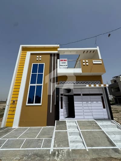 120 Sq Yard Lease Bungalow For Sale   40 Fit Road 240 Facing West Open
