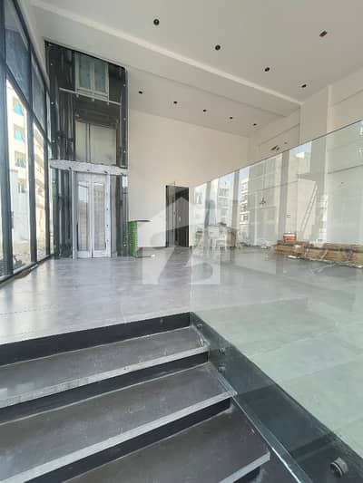 Brand New 3 Side Corner Ground With Basement With 1st Floor Connected With Separate Lift . . Eye Catching View