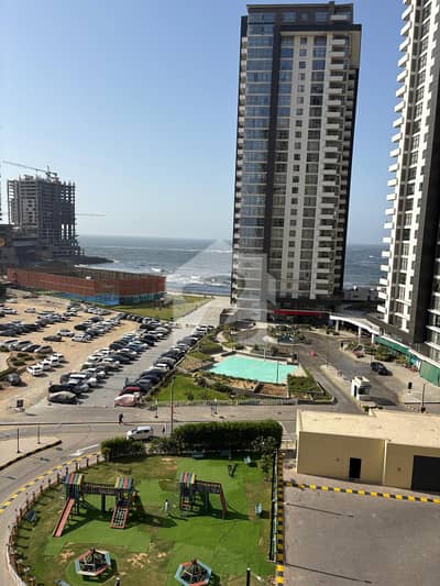 PARTIAL VIEW 02 BEDROOMS FLAT IN EMAAR CORAL TOWER AVAILABLE FOR RENT