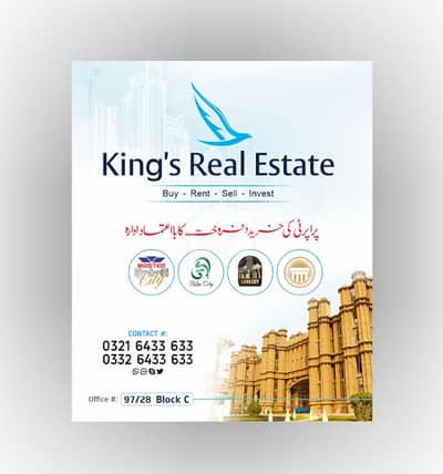 Buy Your Ideal 5 Marla Residential Plot In A Prime Location Of Master City Housing Scheme