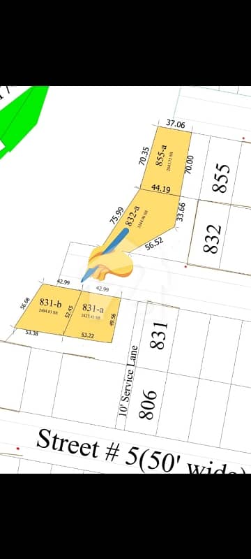 Bahria Town Phase Sct E Bulider Choice 16 marla dead Conrner + Gernal 10marla Both pair plot Highet locatiom 3 side Open For sell Just 11 Million