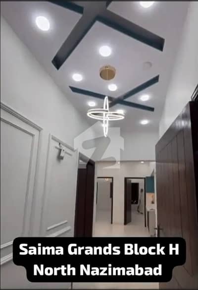 Flat For Sale At North Nazimabad Block-H Prime Location Saima Grands Tower