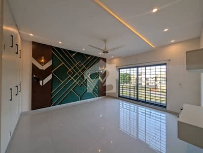 14 Marla Corner Designer Double Unit House For Rent With 10kv Solar & Green Meter Installed.