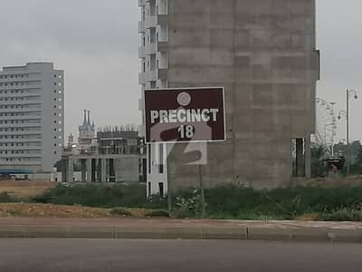 Precinct 18 ,1000 Square Yard Residential Plot On Heighted Location Of Bahria Town Karachi