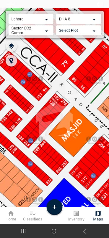 Dha Ph-6 CCA2 8-M PLOT FOR SALE
