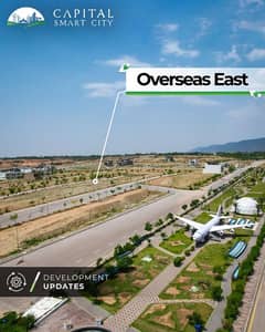 10 Marla Plot Ready For Construction Available For Sale In Overseas East Block Of Capital Smart City