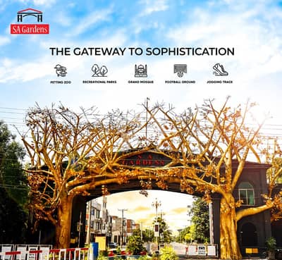5 Marla Plot For Sale In SA Garden Phase 2 BADAR A Block.