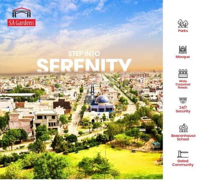 4 Marla Plot For Sale In TAHIR Block SA Garden Phase 2