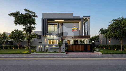 Mezzanine Floor + Lawn | 10 Marla Brand New Boulevard House For Sale Bahria Town