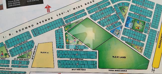 Plot For Sale In Garden City 80 Ft Road