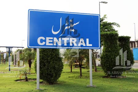 Central Block 40 Front 2 Side Open Plot For Sale