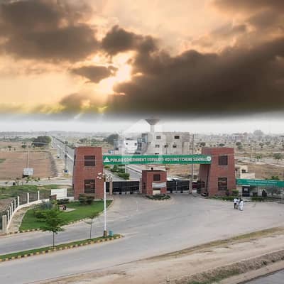 پنجاب گورنمنٹ سرونٹ ہاؤسنگ سکیم ساہیوال میں 10 مرلہ رہائشی پلاٹ 94.0 لاکھ میں برائے فروخت۔