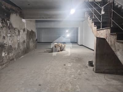 3800 Square Feet Commercial Showroom Ground + Basement Available For Rent In Nazimabad Block 1 Main 320 Feet Road Facing