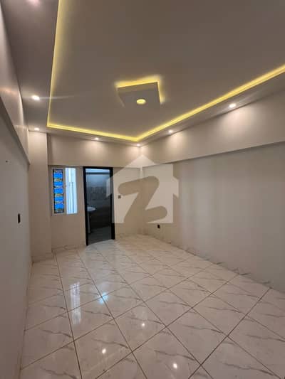 Brand New 3 Bad D. D Flat Available For Sale In North Nazimabad Block L Prime Location Near By Karachi Dental Collage