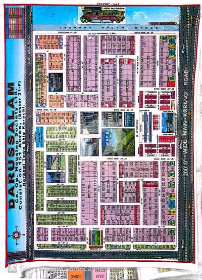 0 Yard Corner Plot For Sale In Darusalam Society Prime Location 0 Yard Corner Plot For Sale In Darusalam Society Prime Location