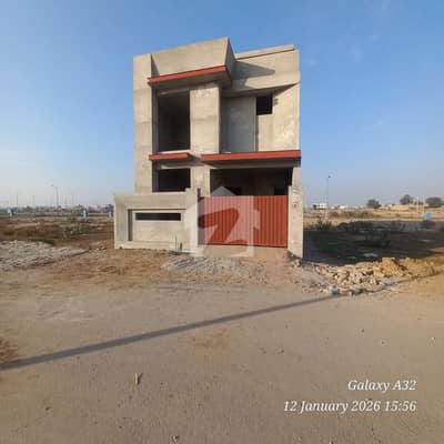 Gray Structure House In Dha Multan Sector V