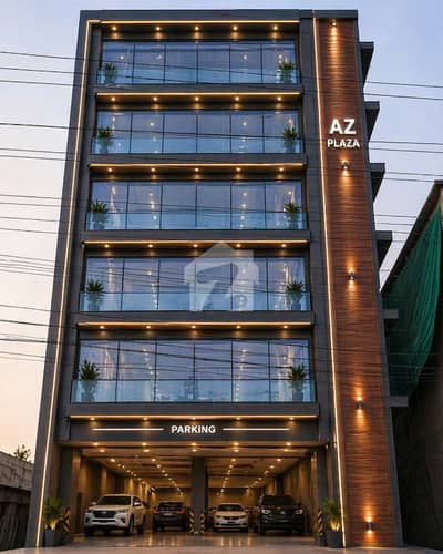 1 KANAL COMMERCIAL PAID 7 STORY BUILDING WITH BASEMENT PARKING