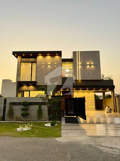 One Kanal Brand New Luxury Ultra-Modern Design Most Beautiful Bungalow 2 Servant Quarter In Basement For Sale At Prime Location Of DHA Lahore Near To Park Masjid & Commercial Market.