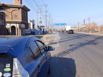 4.4 Kanal Commercial Corner Plot For Sale On Sheikhupura - Faisalabad Road For Sale