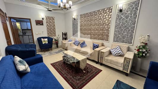 Chance Deal 2 Bed DD 1st Floor With Lift Full Furnished For Rent In Nishat Commercial Big Size Room And Flat Size 1800 Square Feet No Chatting Only Call