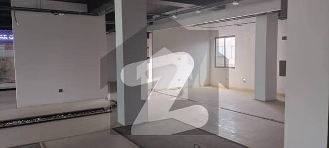 Blue Area 3000 Square Feet Office Space Available For Rent Glass Partition Installed