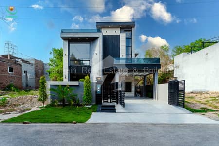 6 Bed Full Basement Brand New Top Location Bungalow For Sale Near Park Masjid